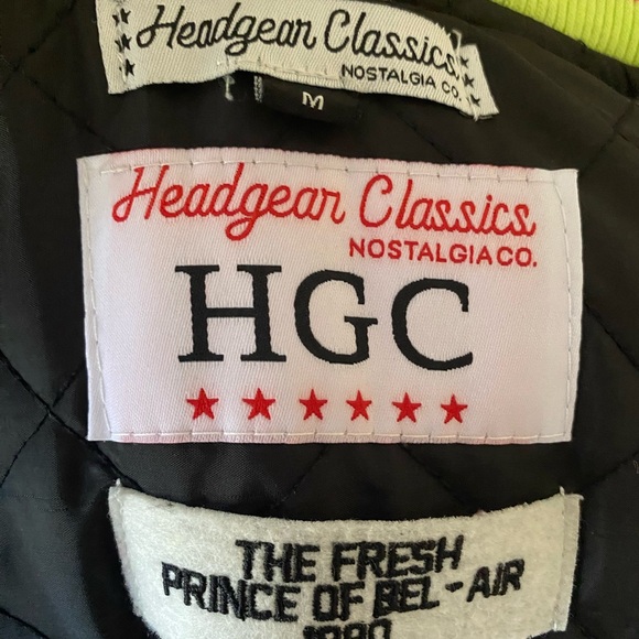 Headgear Classics Men's Fresh Prince Of Bel Air Graffiti Satin Jacket Men's M - Picture 5 of 9